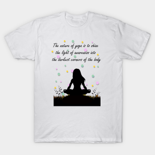 Yoga Lover T-Shirt - yoga by ART&LINES
